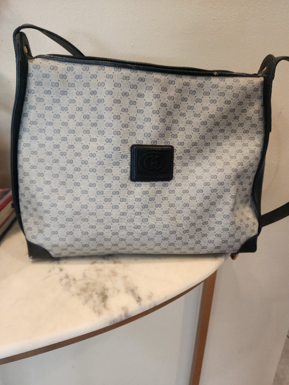 Used Gucci vintage blue bag